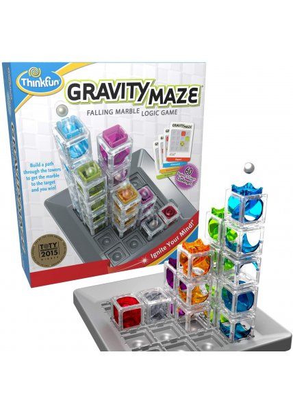 Gravity Maze - A Marble Run with a Logic Twist